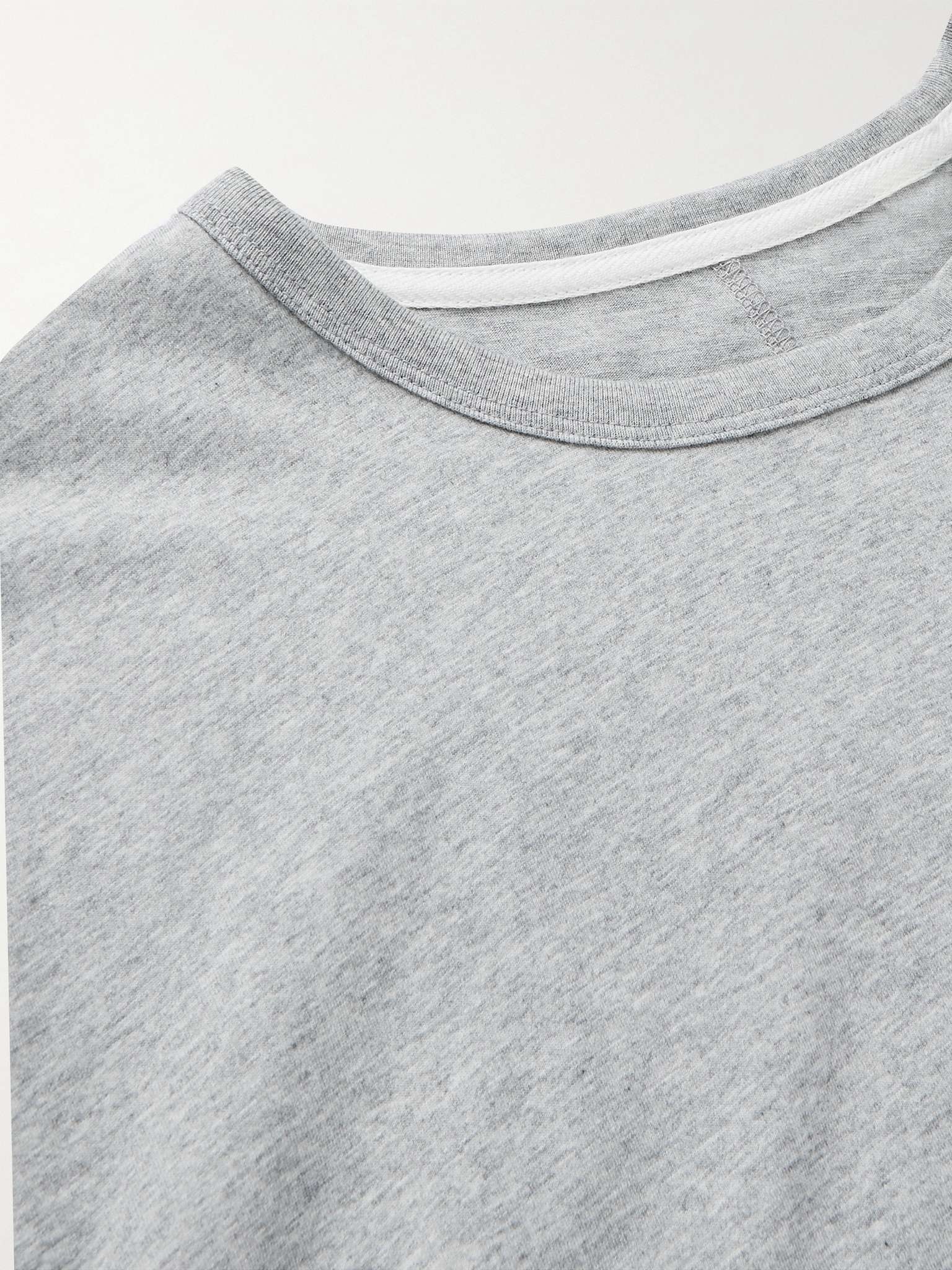 Mélange Organic Cotton-Jersey T-Shirt - 5