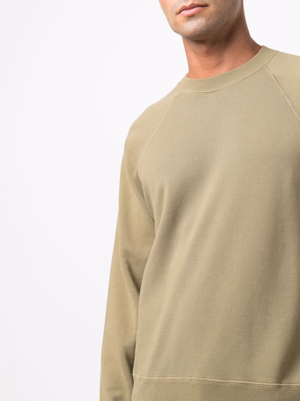 round-neck raglan-sleeve sweatshirt - 5