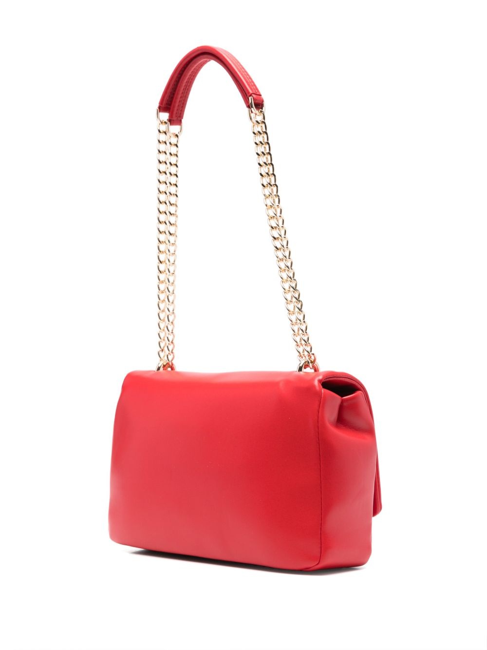 logo-debossed shoulder bag - 3