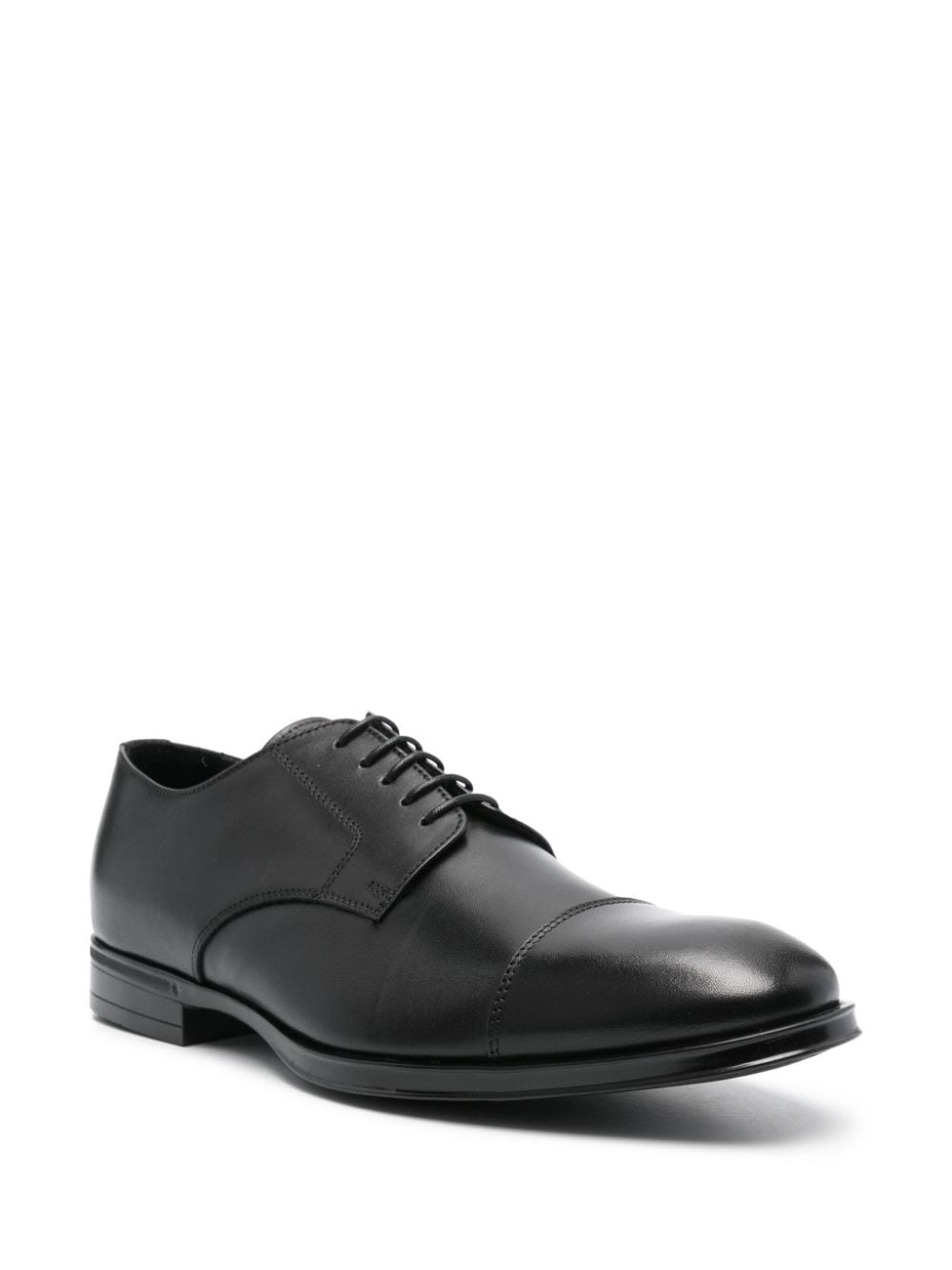 lace-up leather Derby shoes - 2
