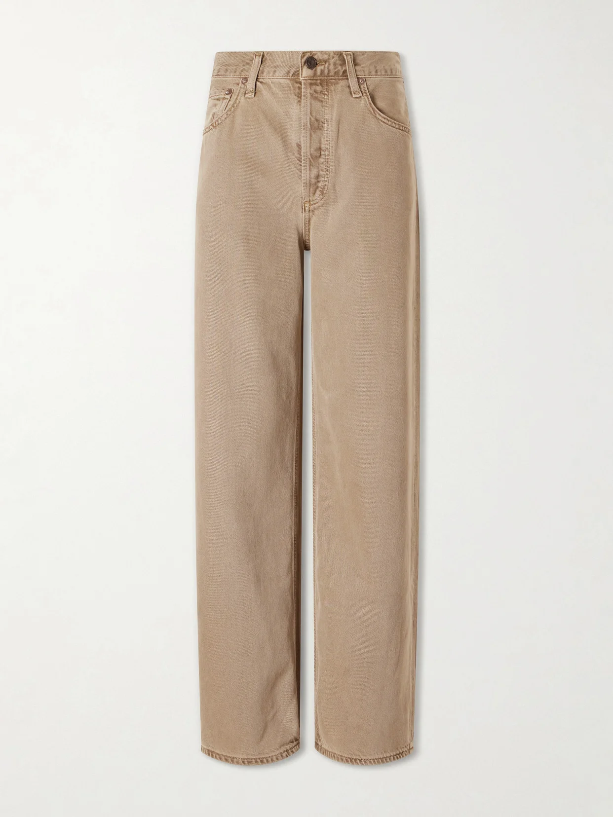 Low Slung Baggy Low-rise Wide-leg Jeans - 1