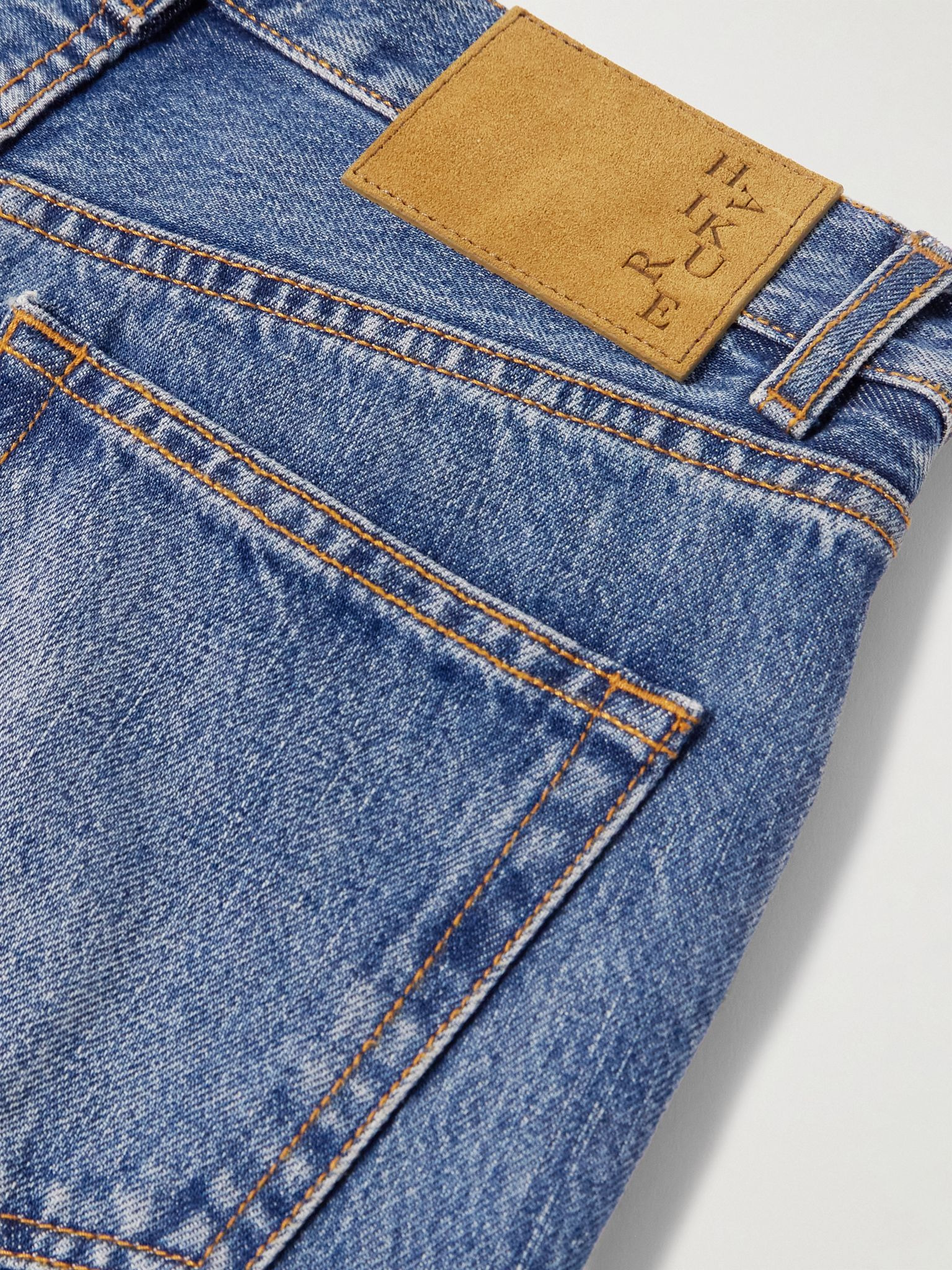 Star high-rise straight-leg jeans Mid denim - 6