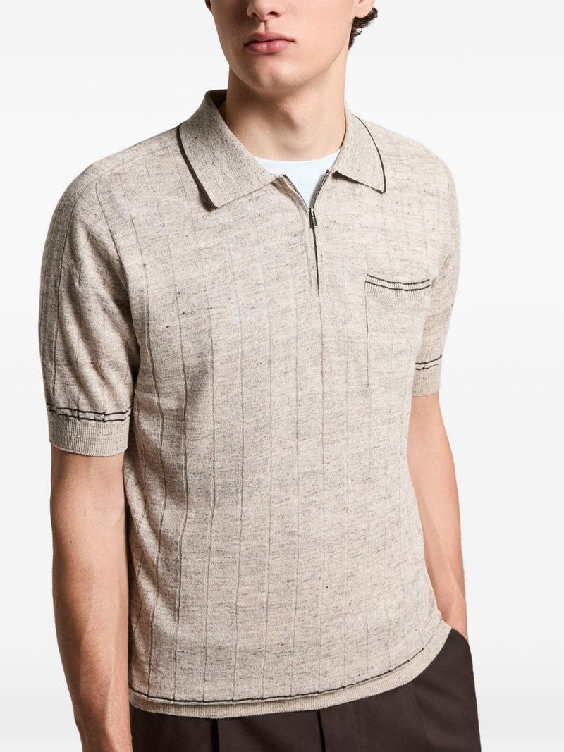PESERICO zip polo outlook