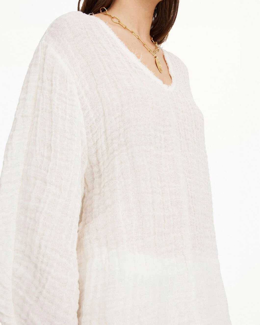 MIKALA ORGANIC LINEN BLOUSE - 4