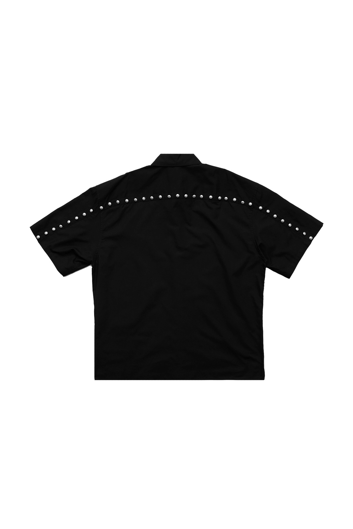 Ambush Pearl Button Shirt Black - 2