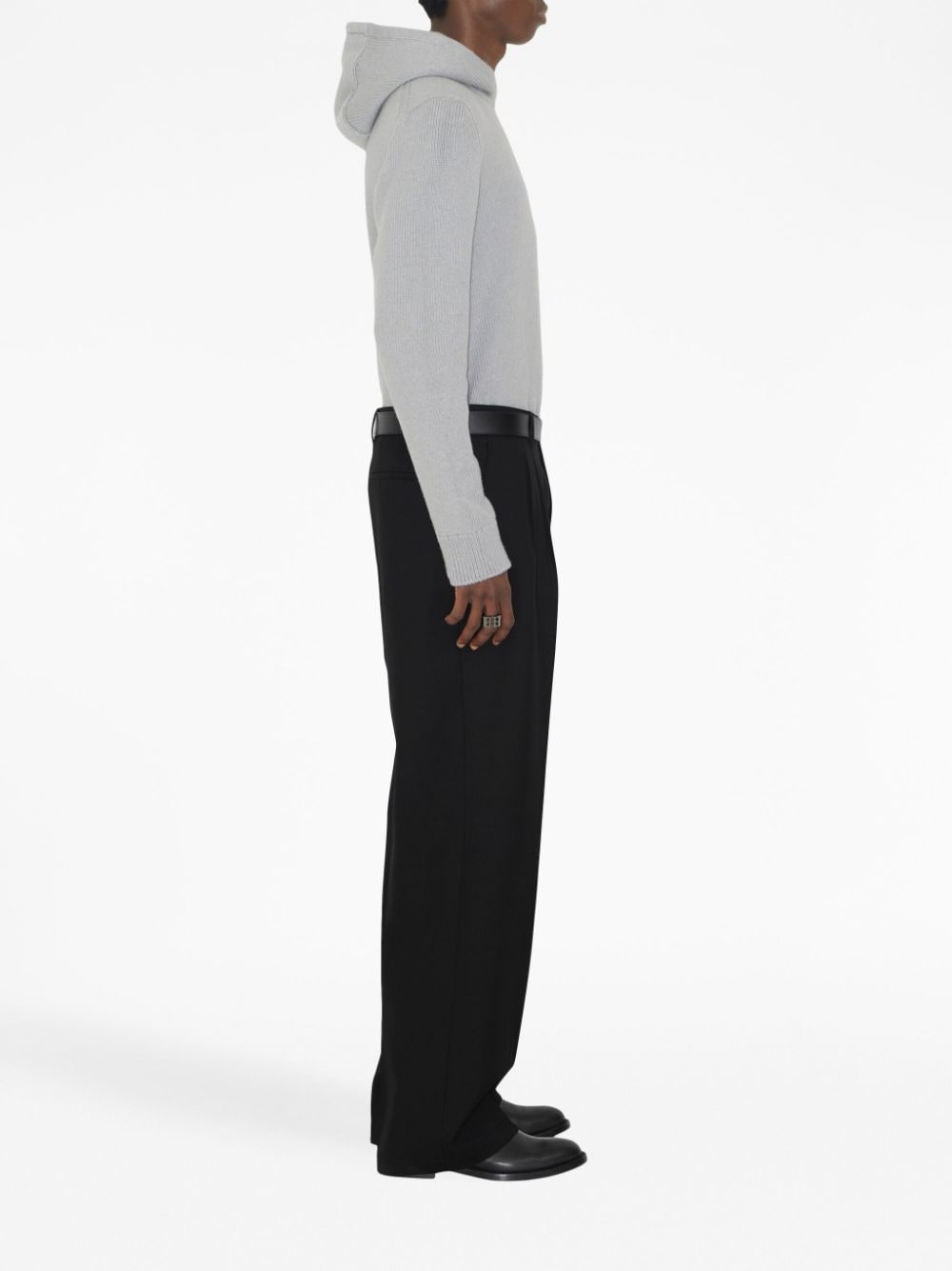 EKD wool-cashmere hoodie - 3