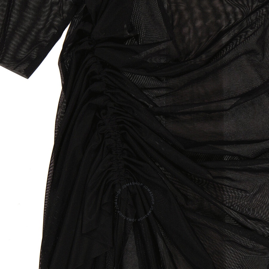 Wolford Ladies Black Transparent Soft Tulle Yoon Beach Cover Up - 2
