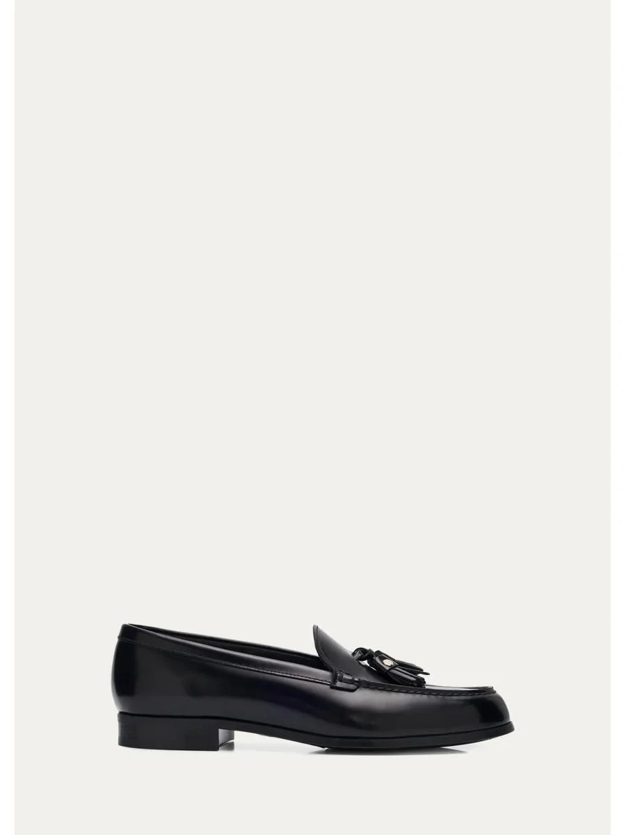 Priscilla Leather Loafers - 1