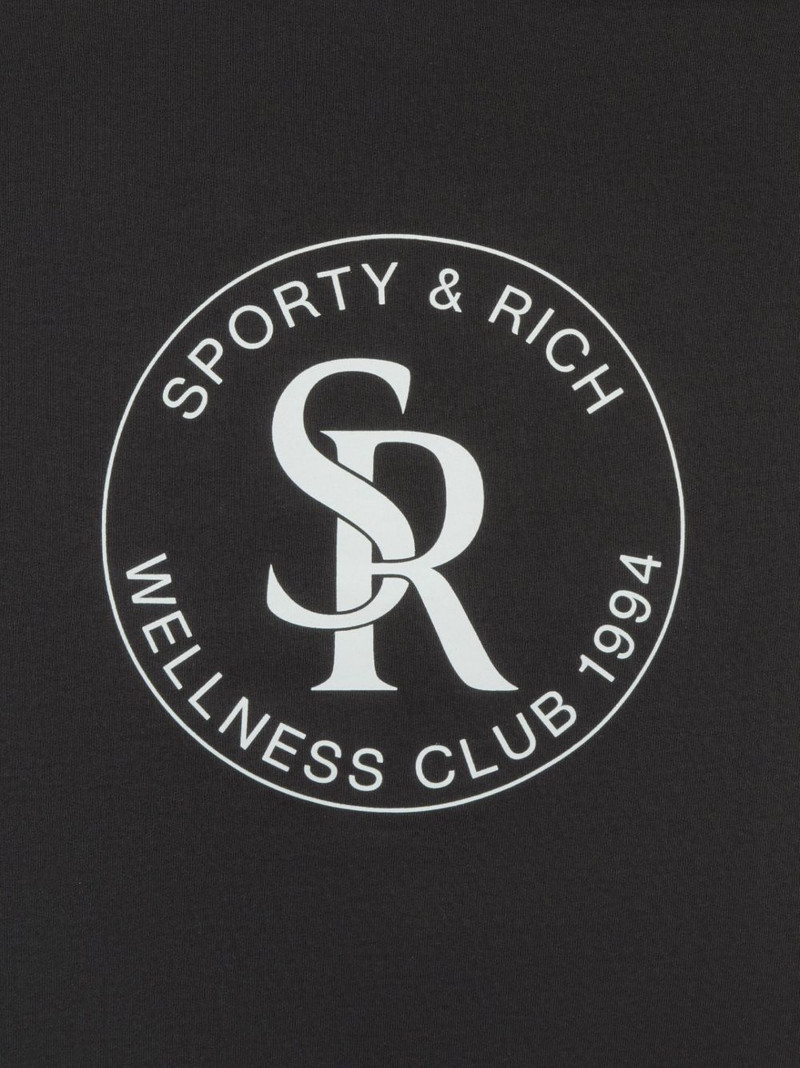 Sporty & Rich S&R logo-print sweatshirt outlook