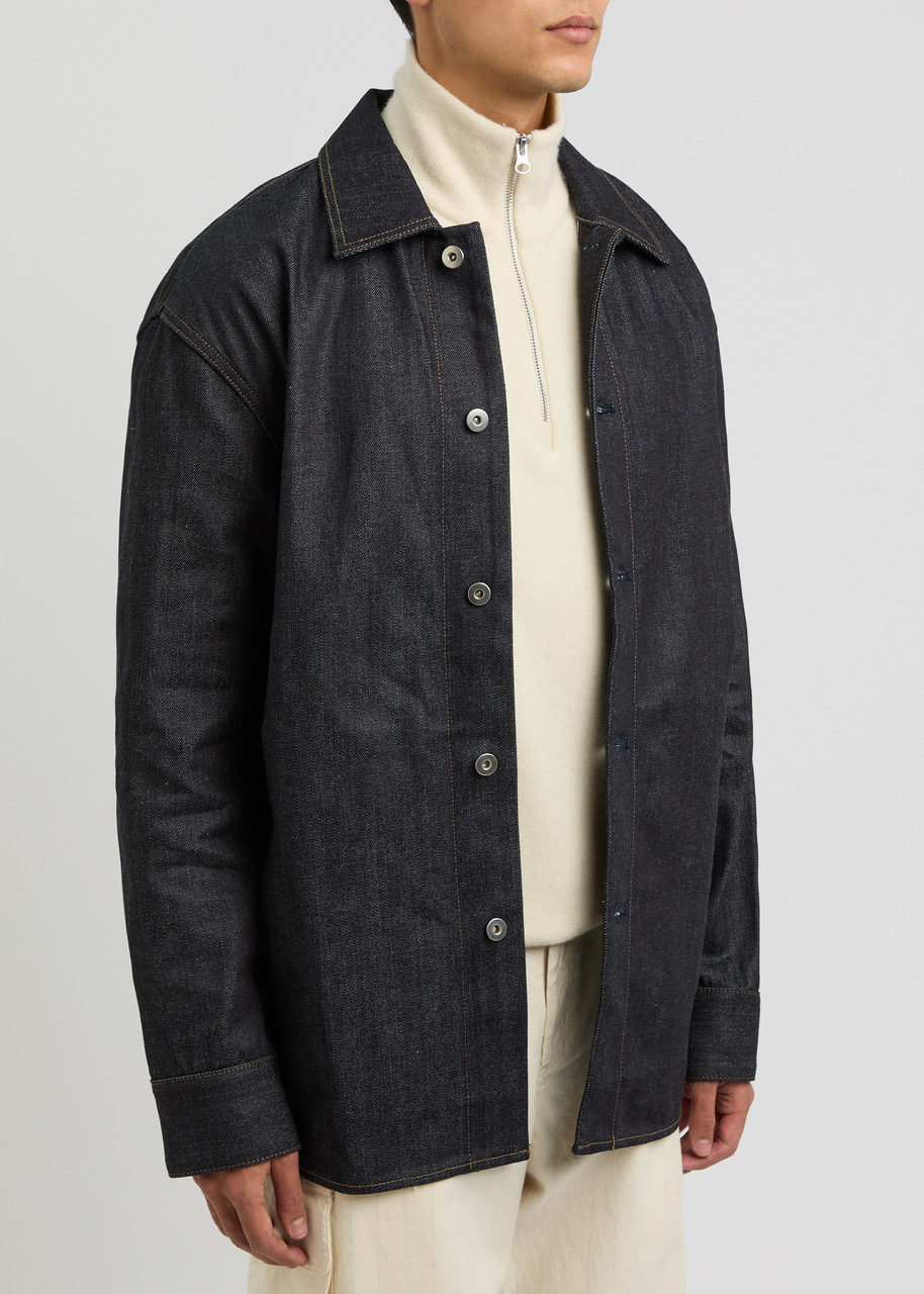 Jil Sander Contrast-stitch Denim Shirt - 2