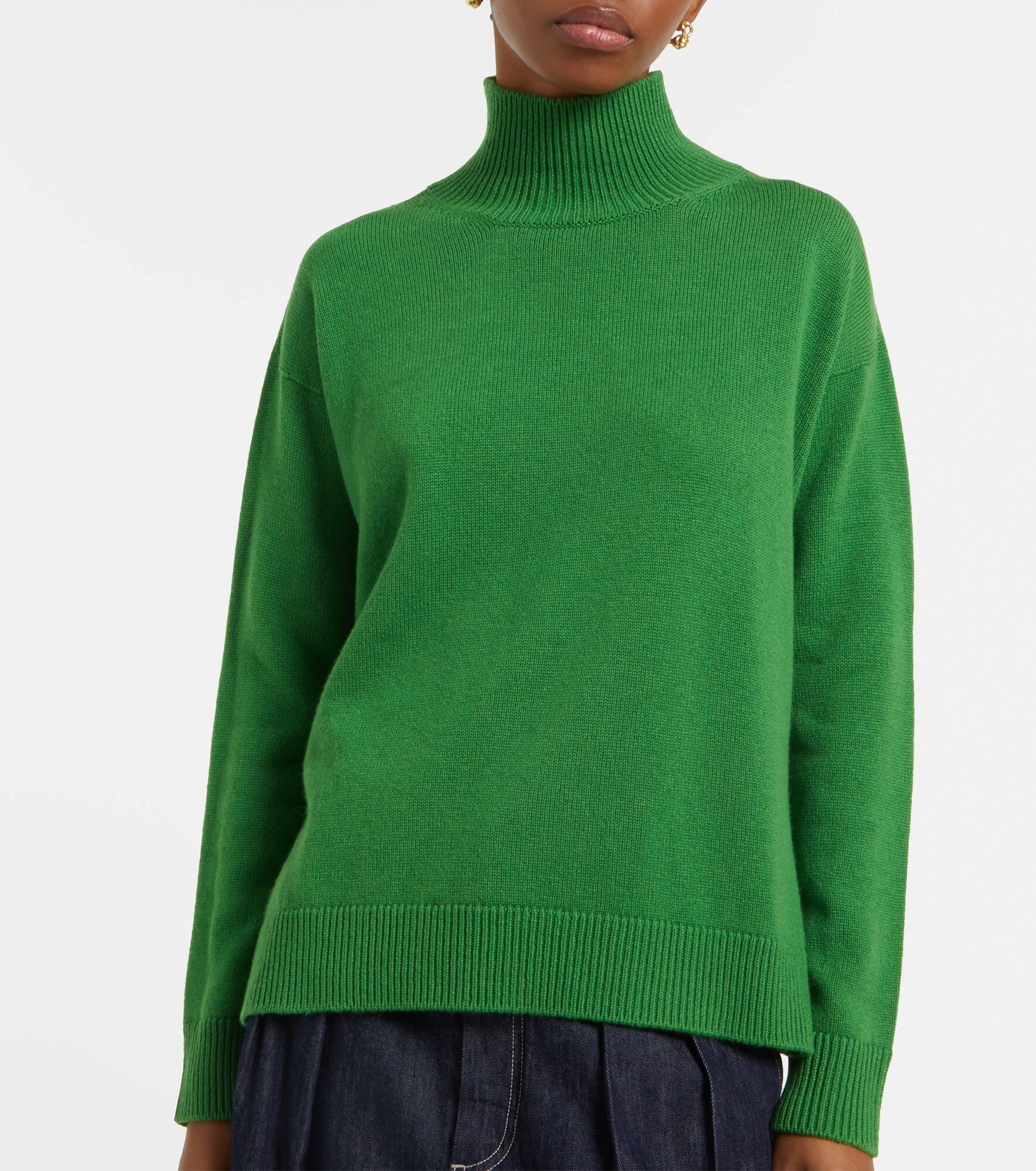 Marta wool and cashmere turtleneck sweater - 6