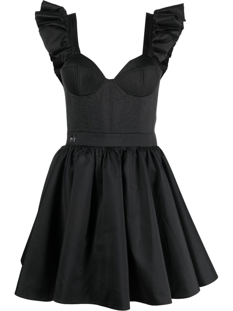 ruffled mini dress 1