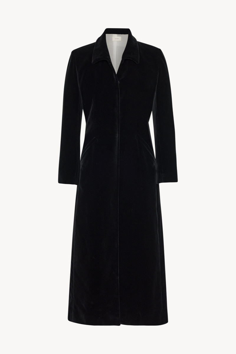 Batani Coat in Cotton and Silk 1