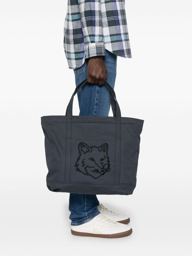 Maison Kitsuné large Fox Head tote bag outlook