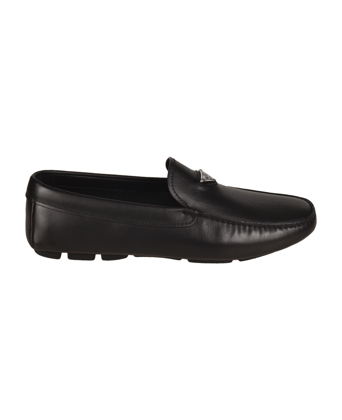 Logo Plaque Loafers - 1