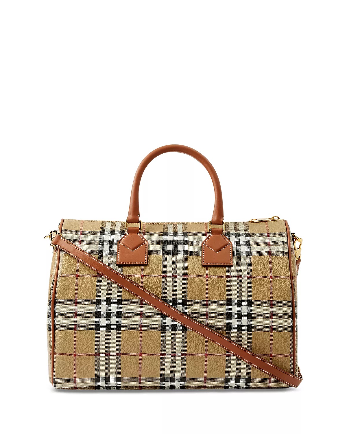 Medium Check Bowling Bag - 5