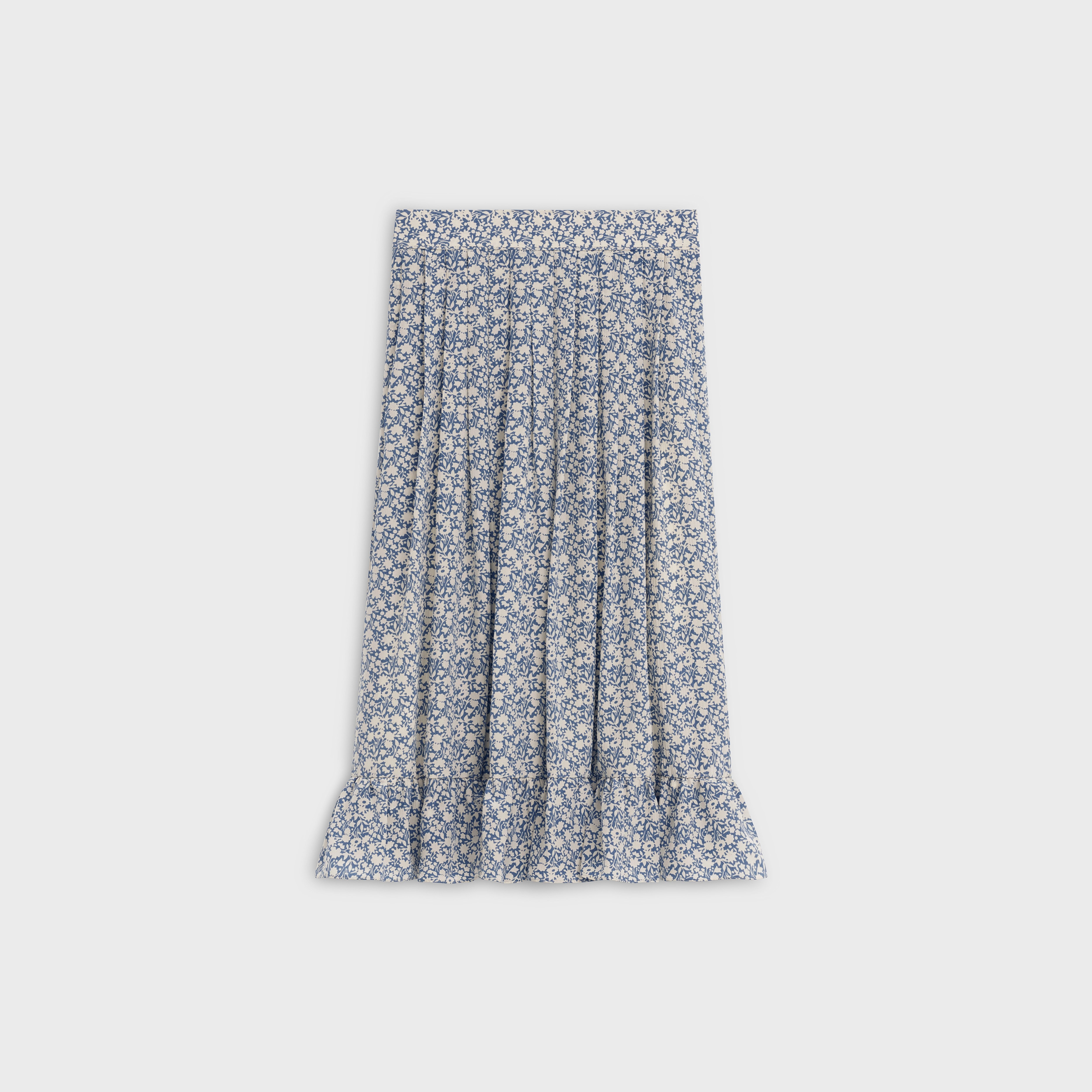 PRAIRIE SKIRT IN PRINTED SILK CREPON - 2