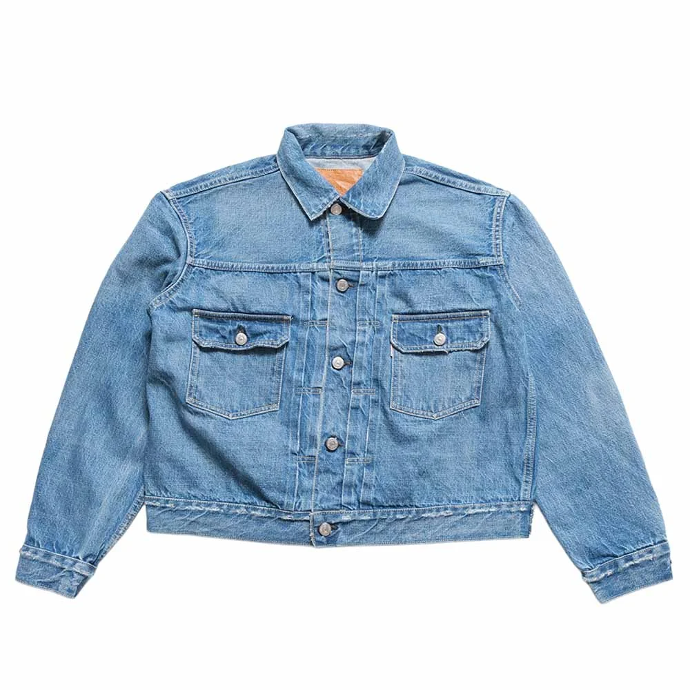 REMI RELIEF - 13oz 1954XX DENIM 2nd JACKET - USED BLUE - RN1043SDR - 1