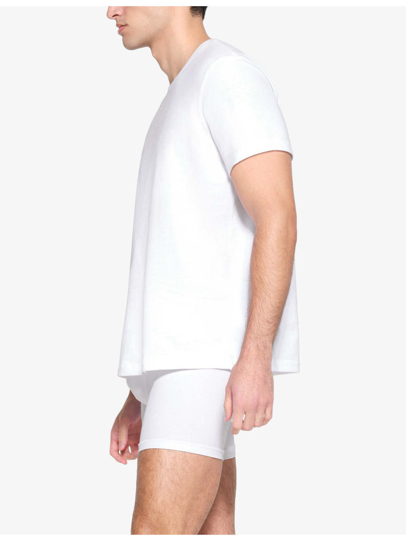 SKIMS Crewneck short-sleeve cotton-jersey T-shirt outlook