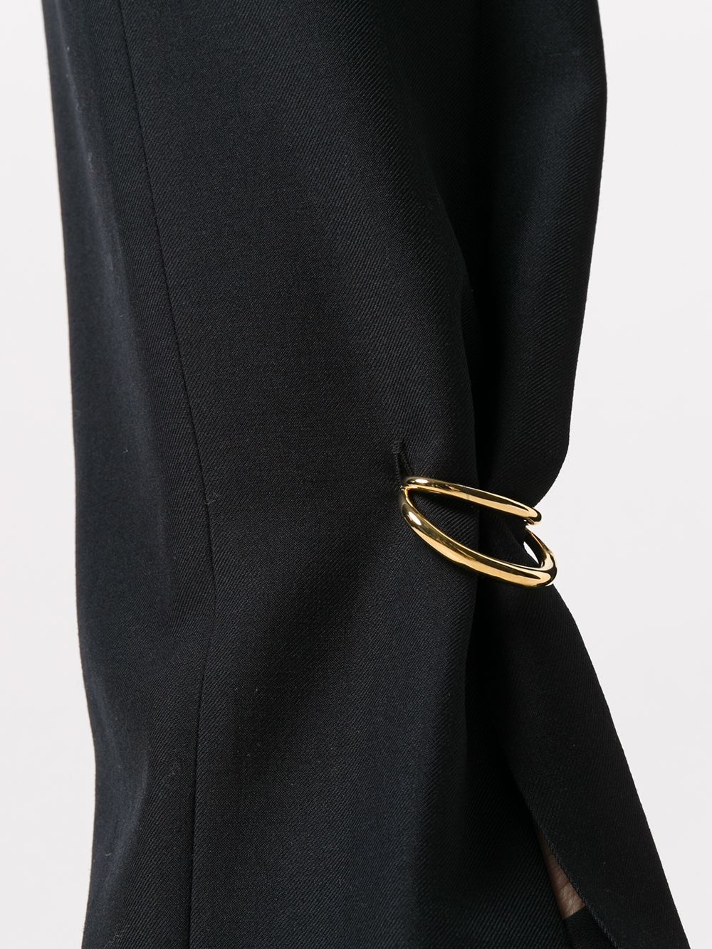 sculptural-clip tailored trousers - 5