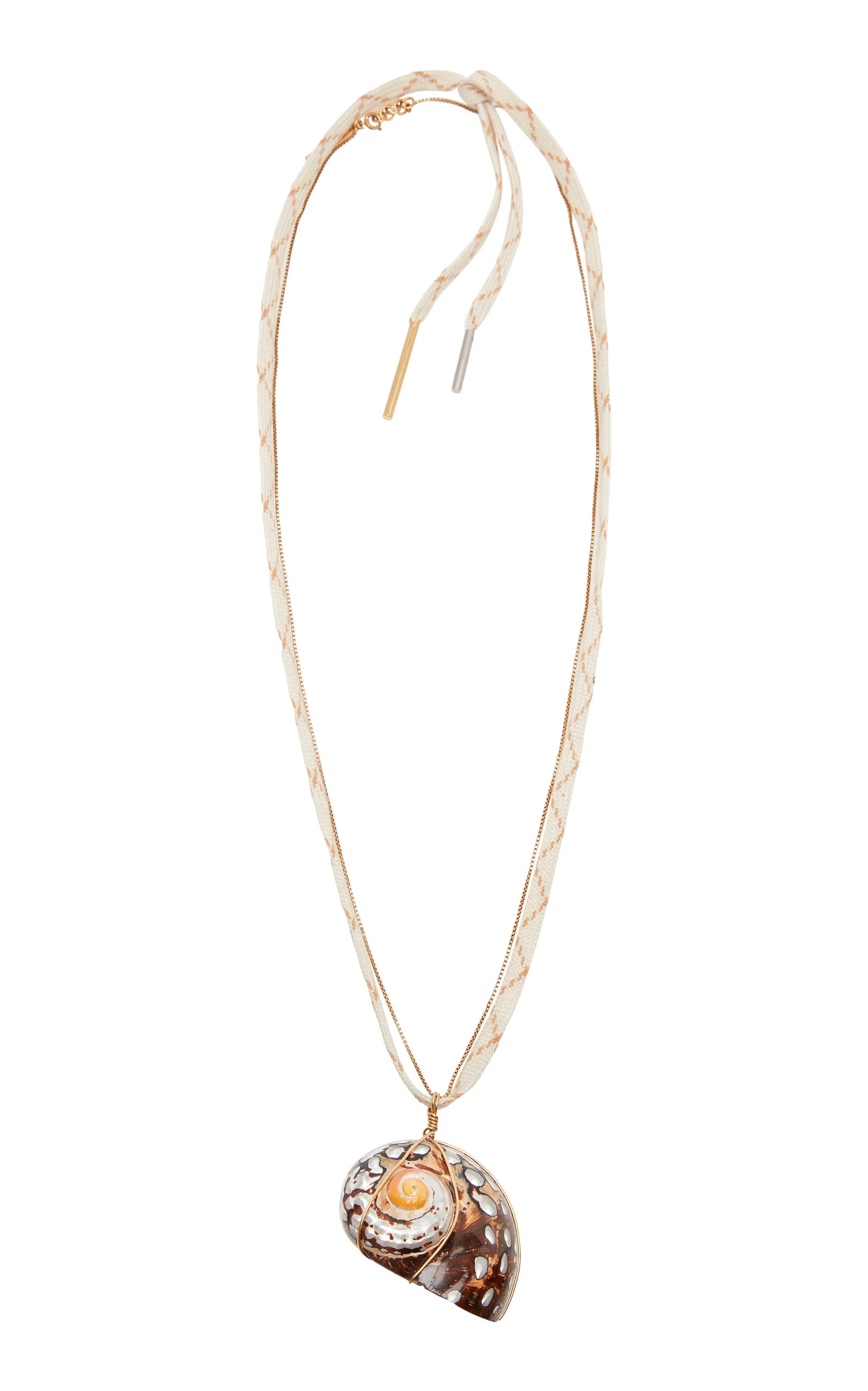 Shell Pendant Necklace - 1