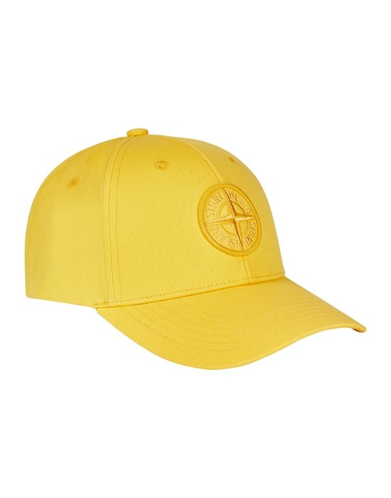 99661 COTTON REP CAP YELLOW - 1