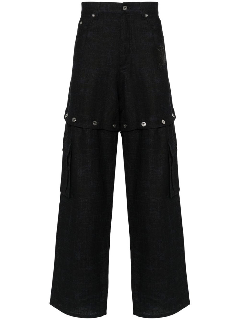 90s Logo straight-leg cargo trousers 1