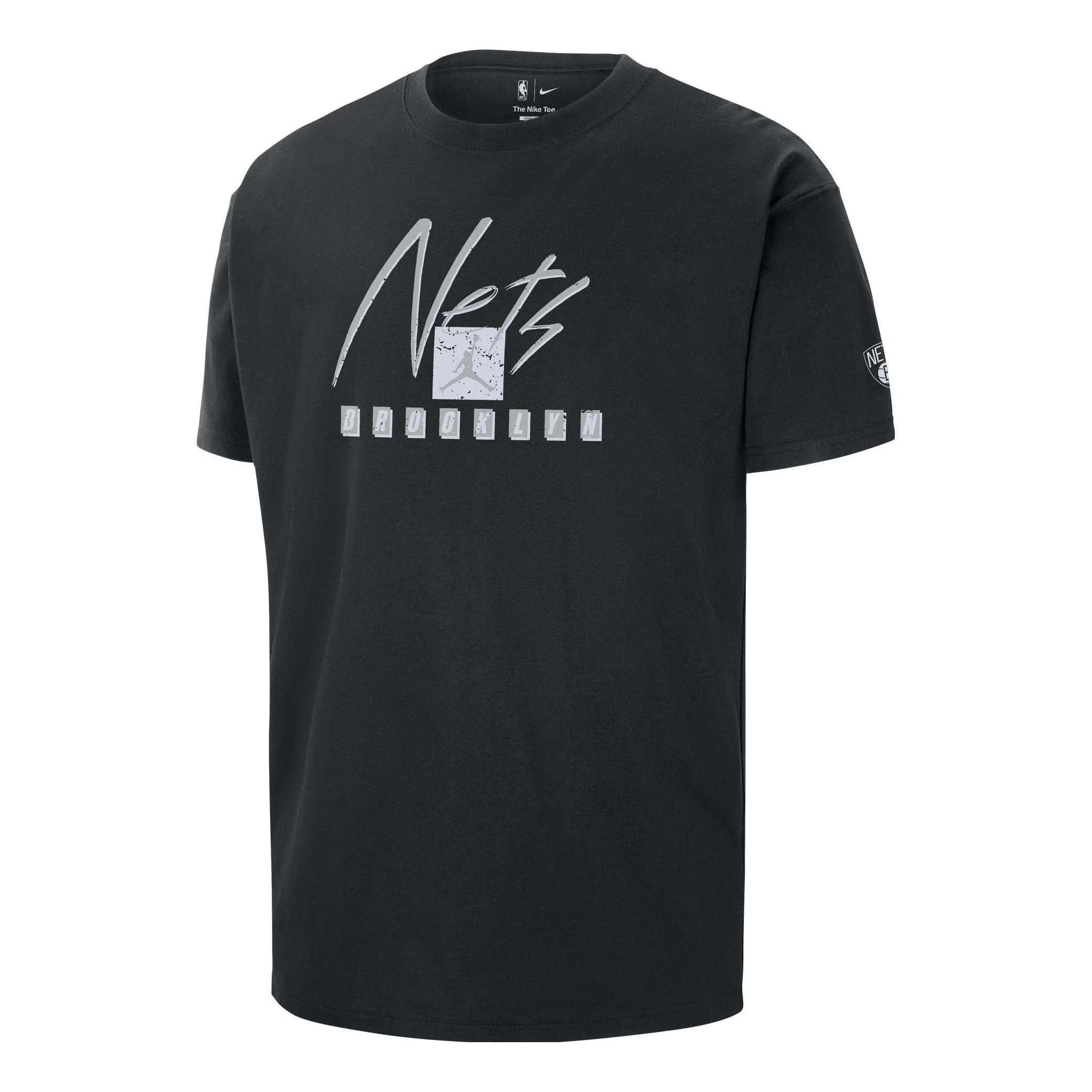 Air Jordan x NBA Brooklyn Nets T-Shirt 'Black' FN1053-010 - 1