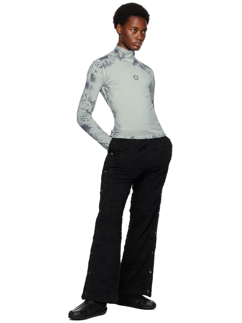 1017 ALYX 9SM Gray Lace Spray Turtleneck outlook