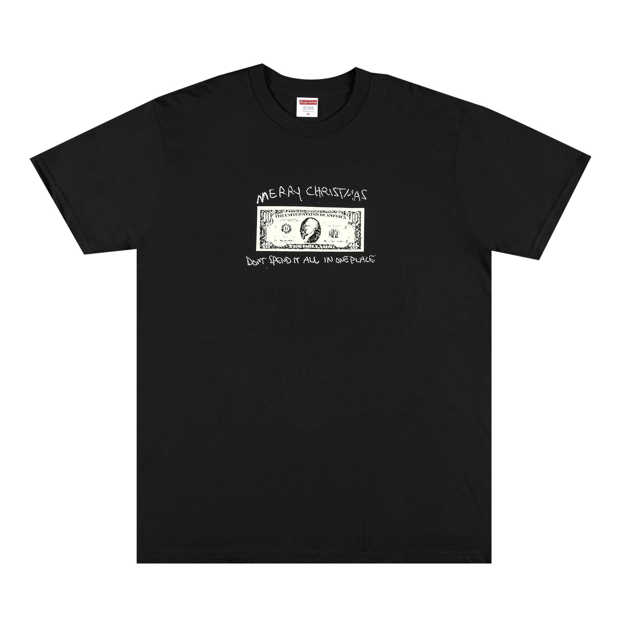 Supreme Spend It Tee 'Black' - 1