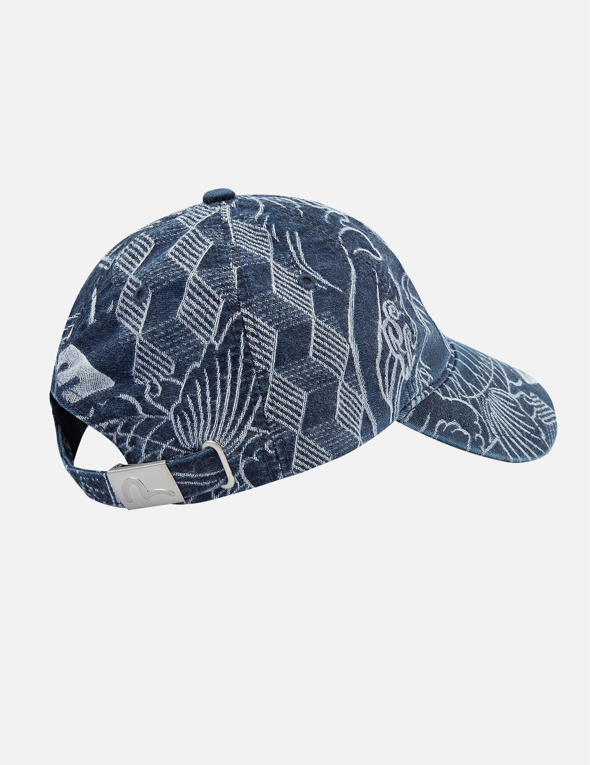 ALLOVER JAPANESE PATTERN JACQUARD CAP - 2