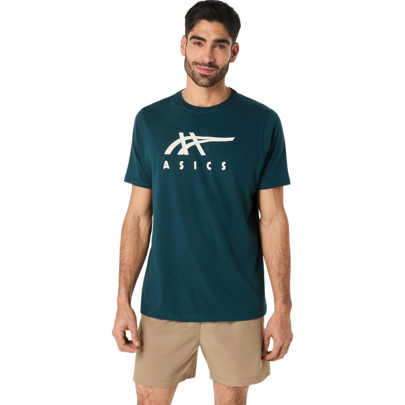 ASICS STRIPE SHORT SLEEVE TEE 1