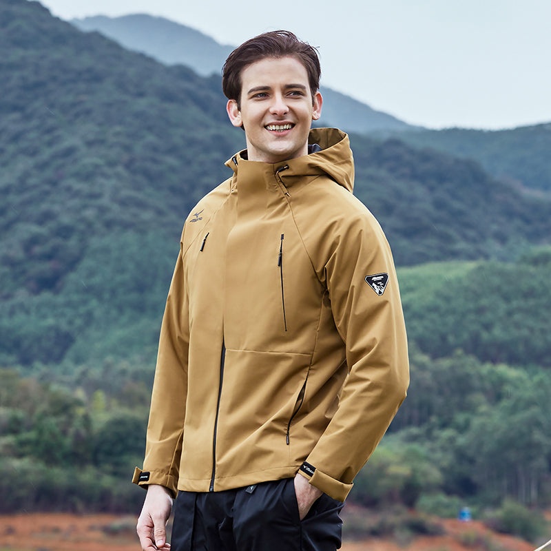 Mizuno Windbreaker Jacket 'Brown' A2CC3106 - 5