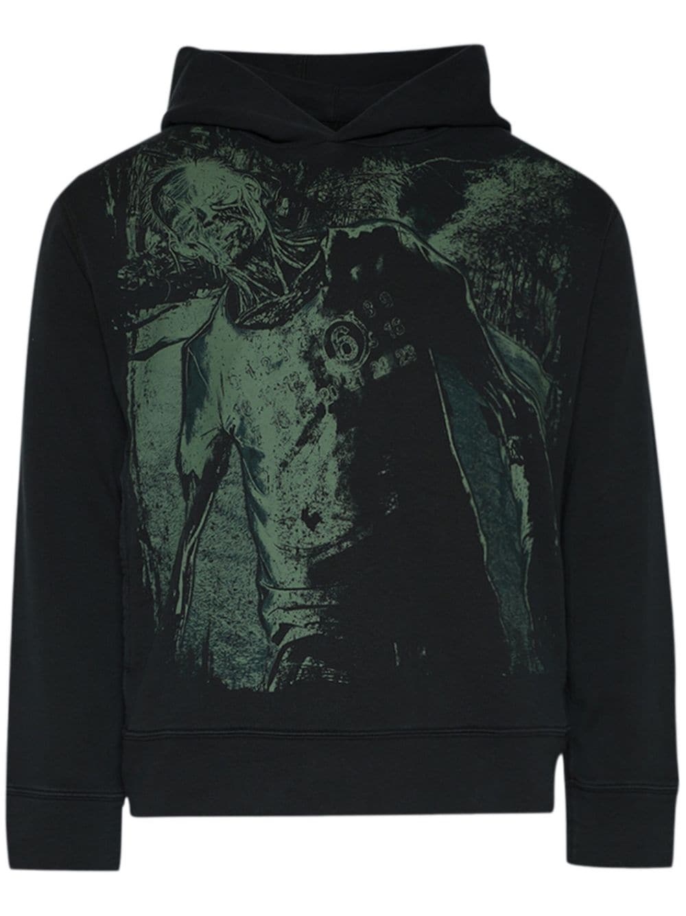 graphic-print hoodie - 1