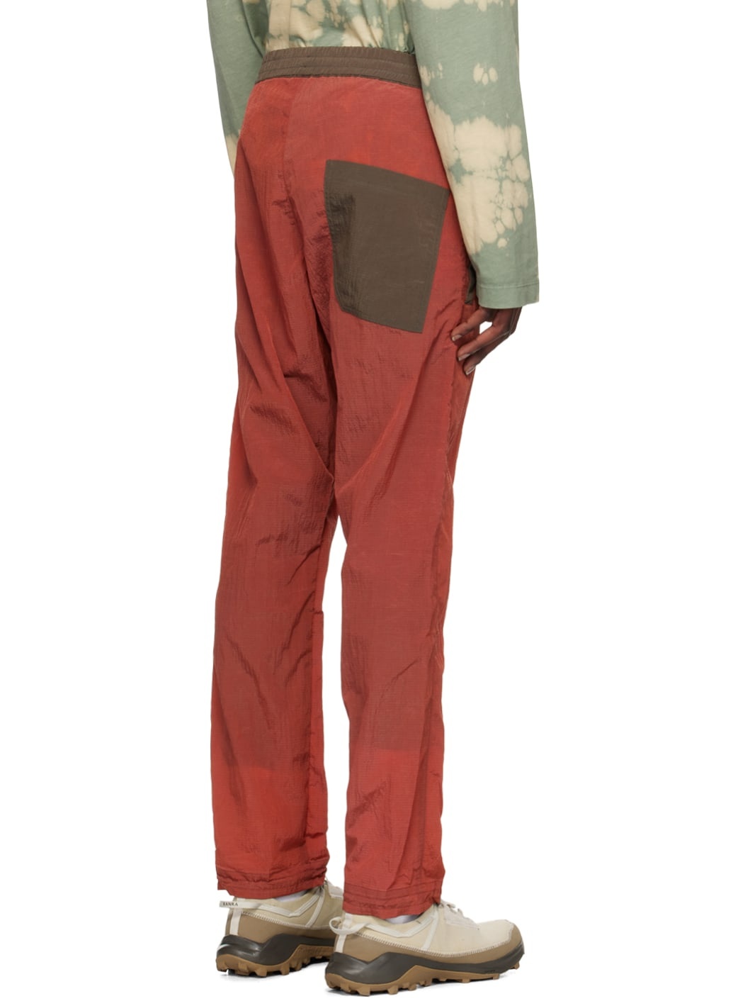 Brown Two-Tone Trousers - 3