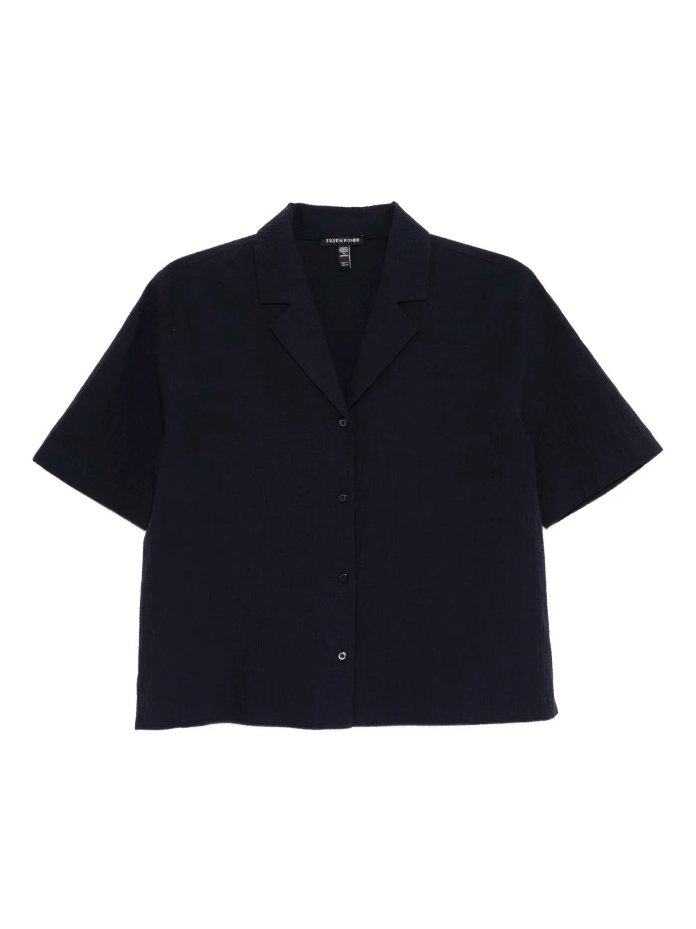 notch collar shirt - 1