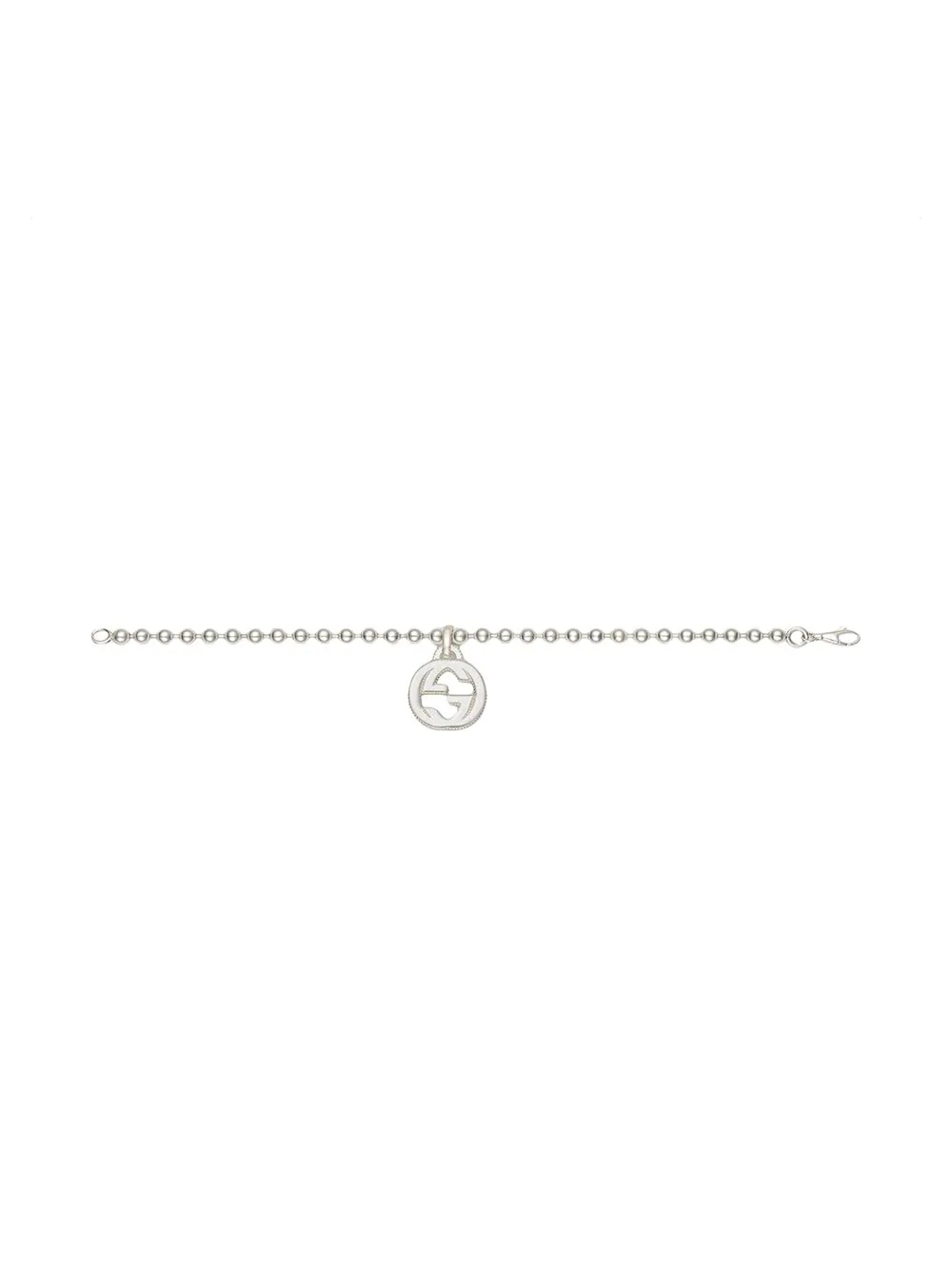 Interlocking G bracelet in silver - 2