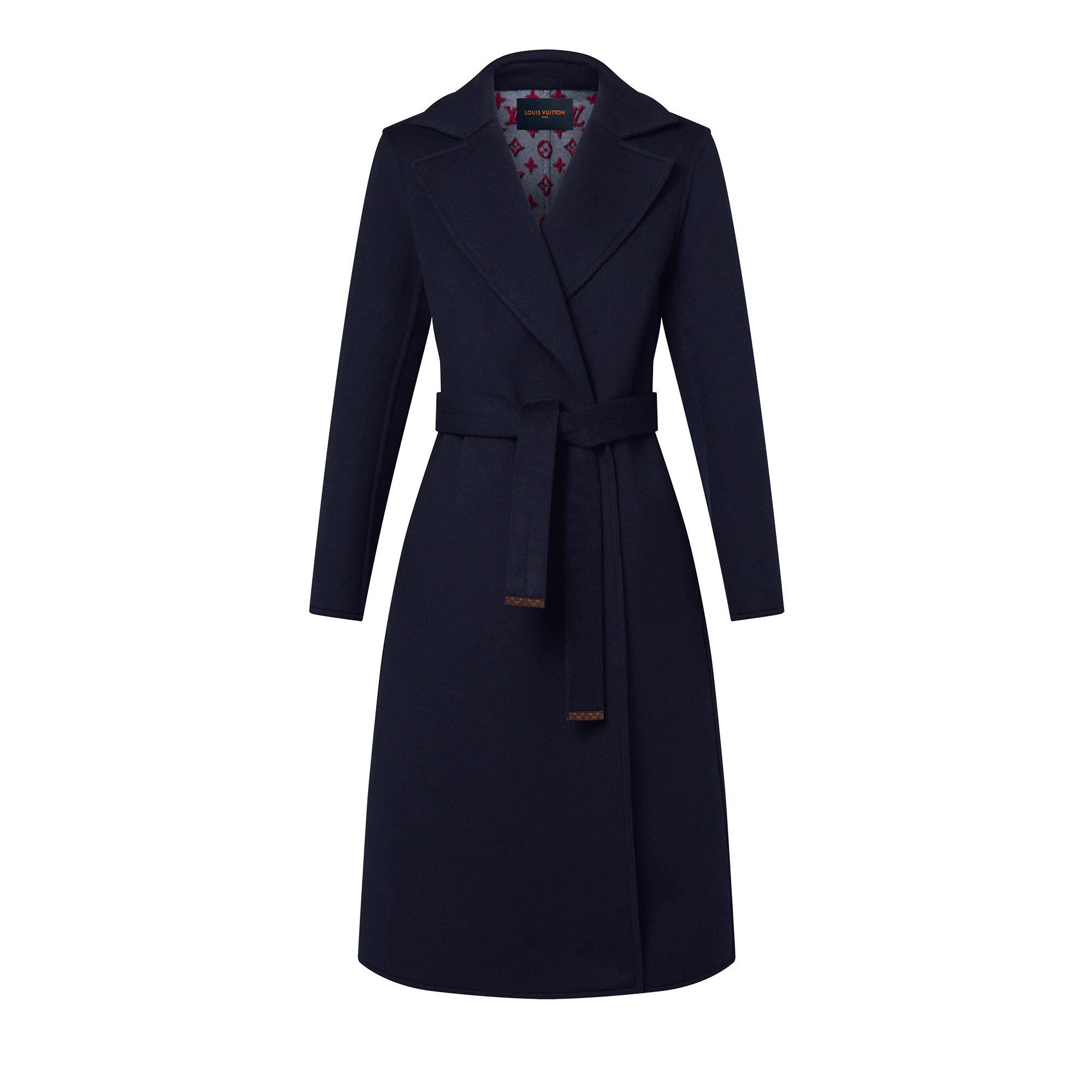 Signature Long Wrap Coat - 1