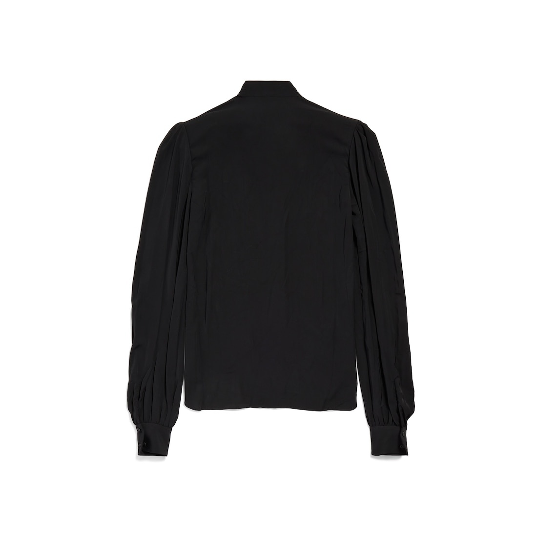 Women's Bow Blouse in Black - 6