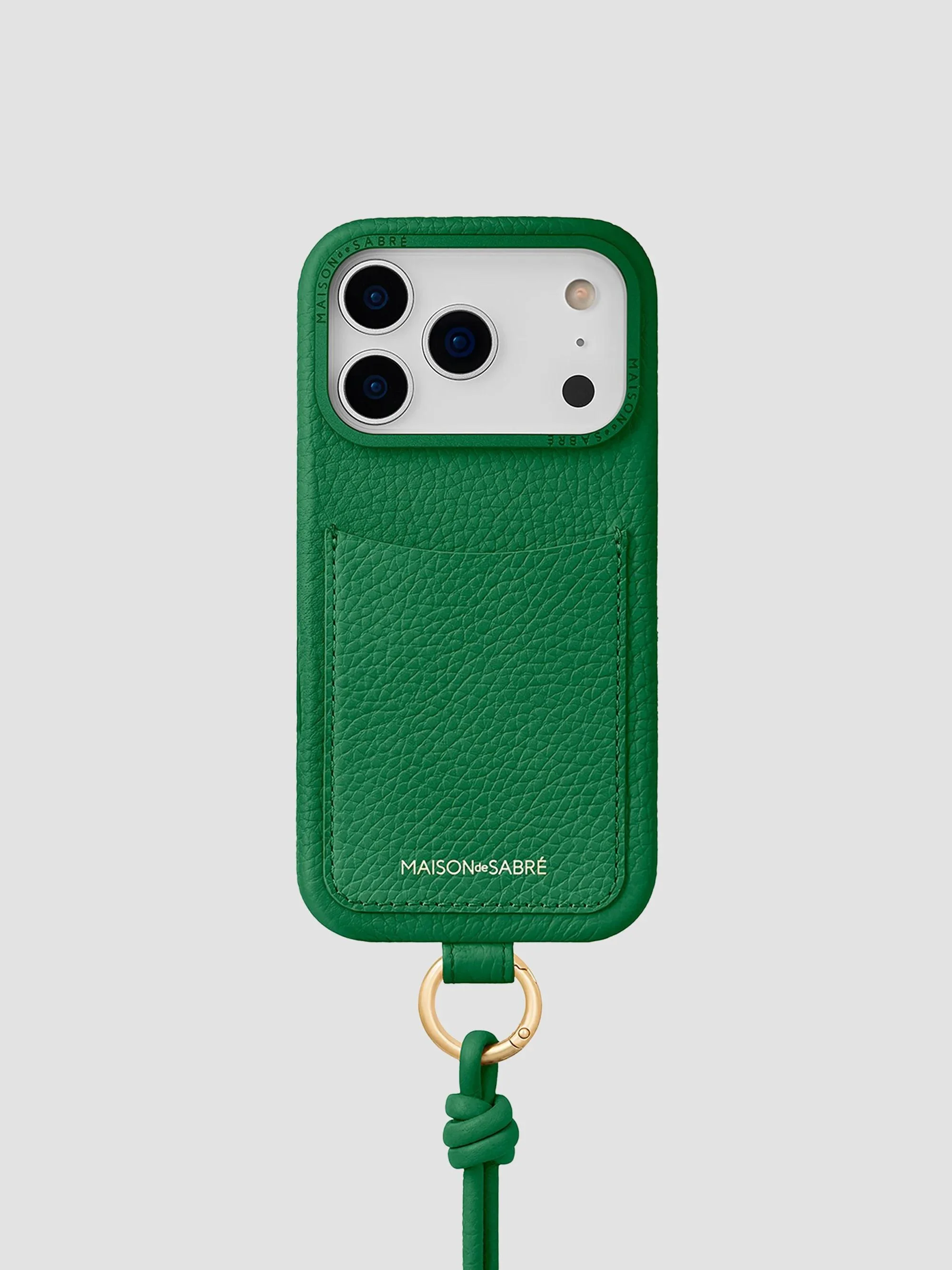 Sling Phone Case (iPhone 18 Pro) - Emerald Green - 1