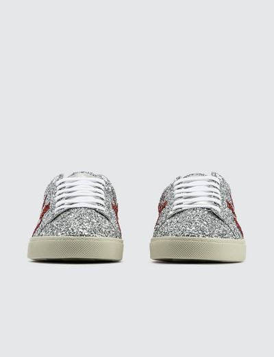 SAINT LAURENT Court Classic SL/06 Metallic California Leather Sneaker outlook