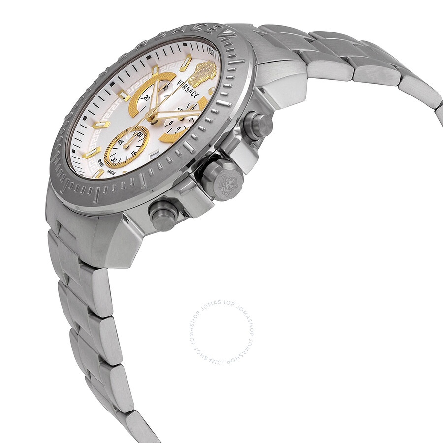Versace Chronograph Quartz Silver Dial Men's Watch VE2E00321 - 2