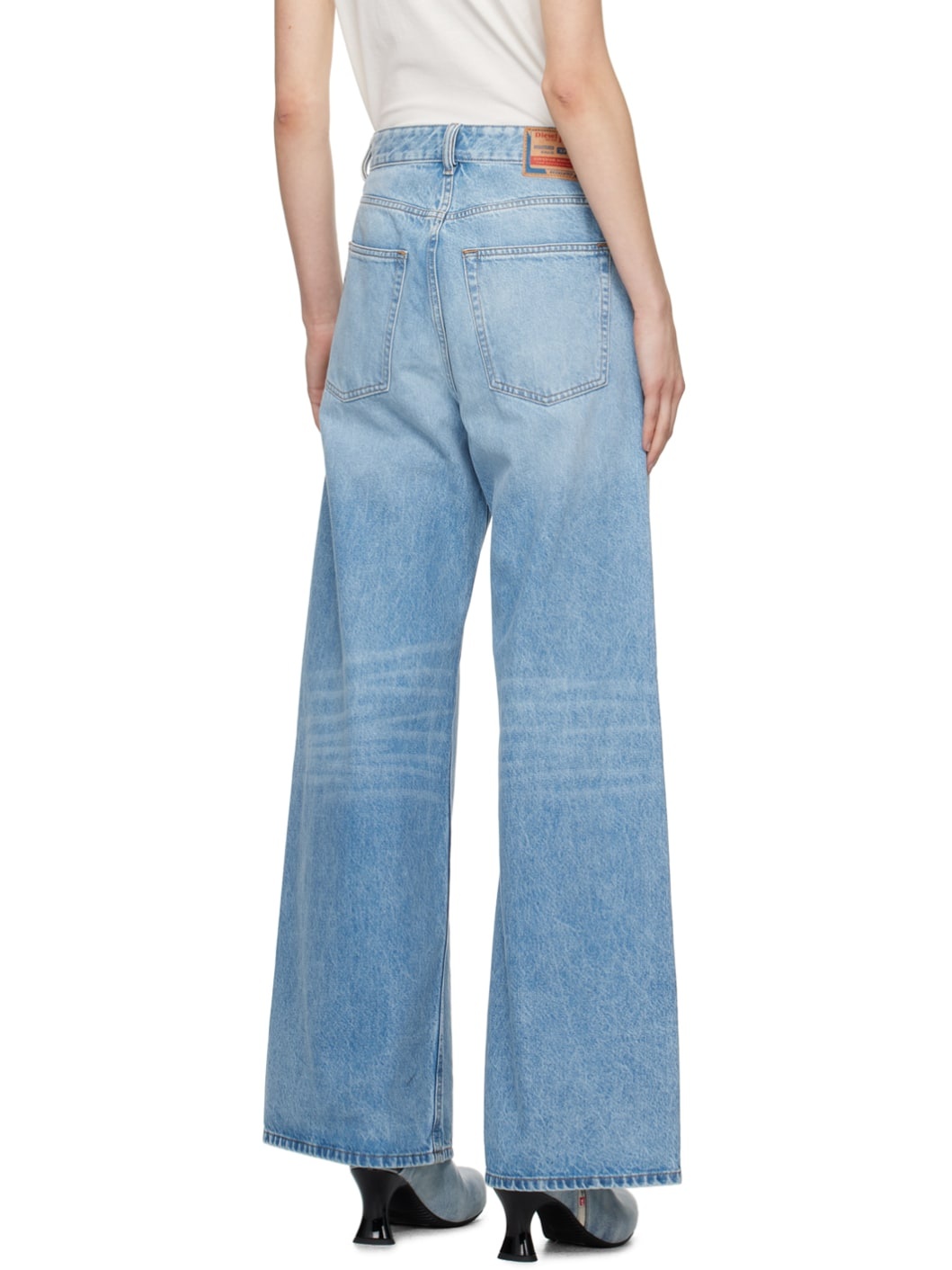 Blue 1996 D-Sire Denim Jeans - 3