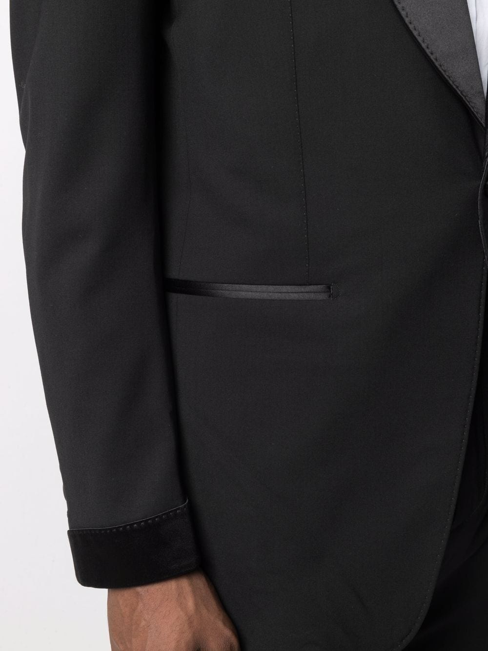 tonal panel two-piece suit - 5