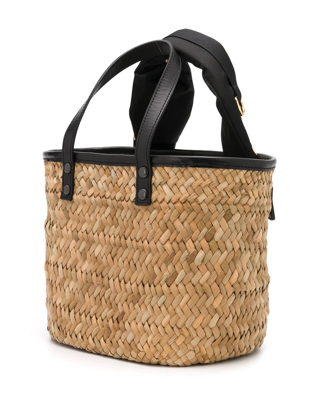 woven bucket bag  - 3