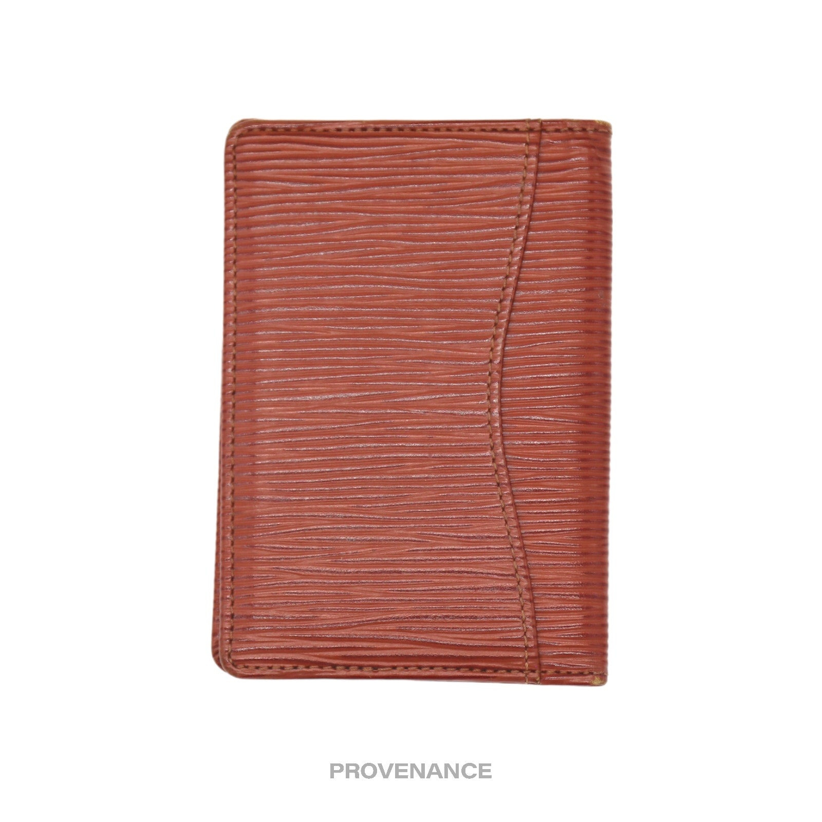 Louis Vuitton Pocket Organizer Wallet - Fawn Epi Leather - 3