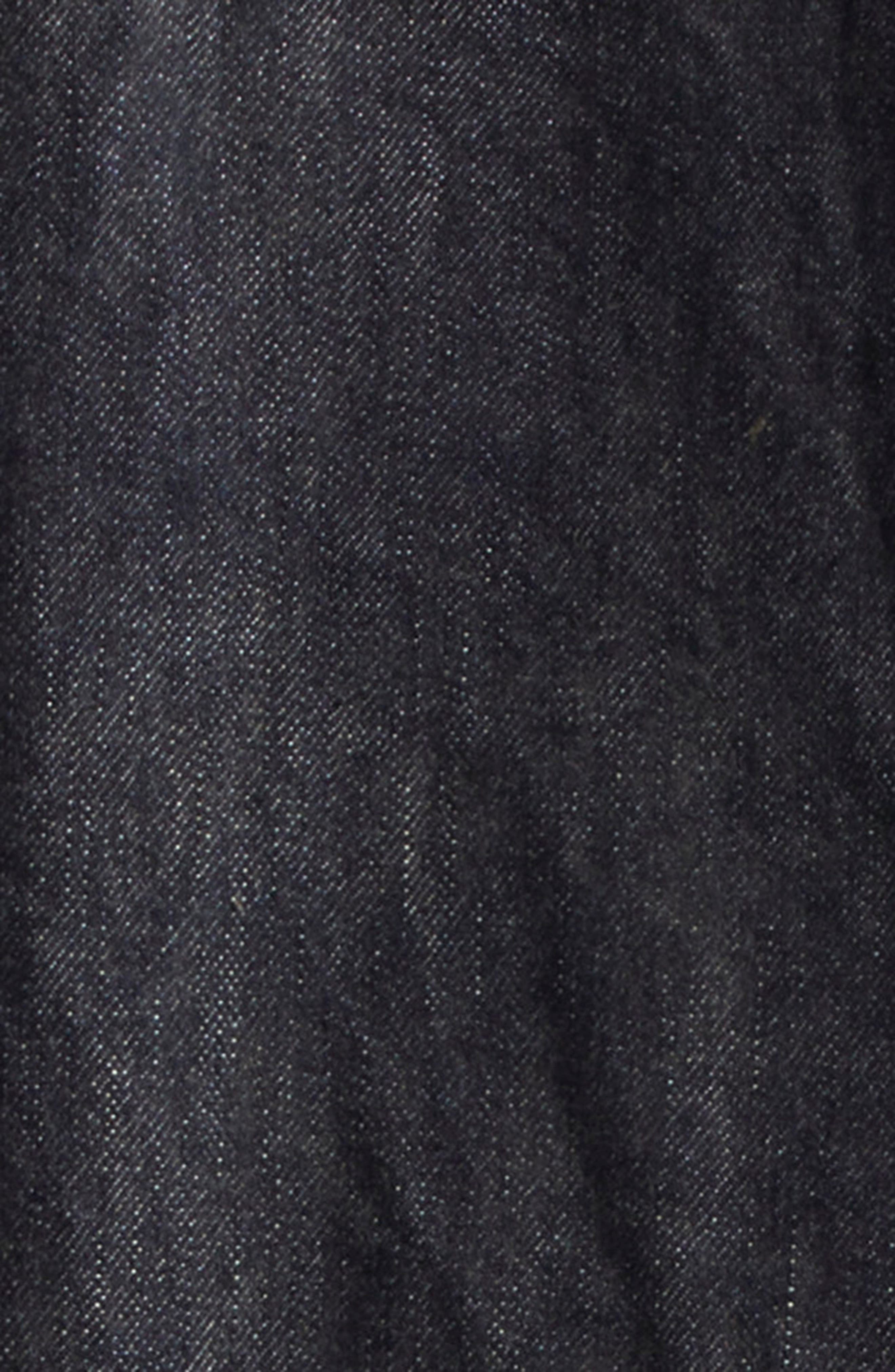 VISVIM 101X Oversize Overdyed Denim Jacket in Raw Mud Od at Nordstrom - 6