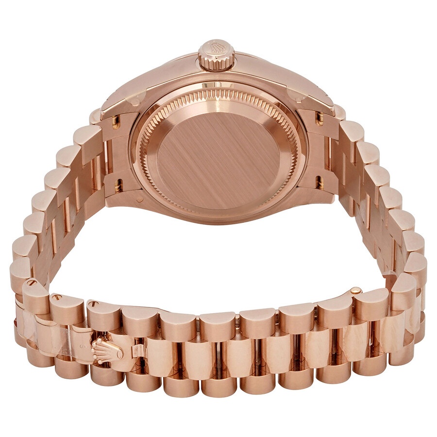 Rolex Lady Datejust Chocolate Diamond Dial Automatic 18 Carat Rose Gold President Watch 279175CHDP - 3