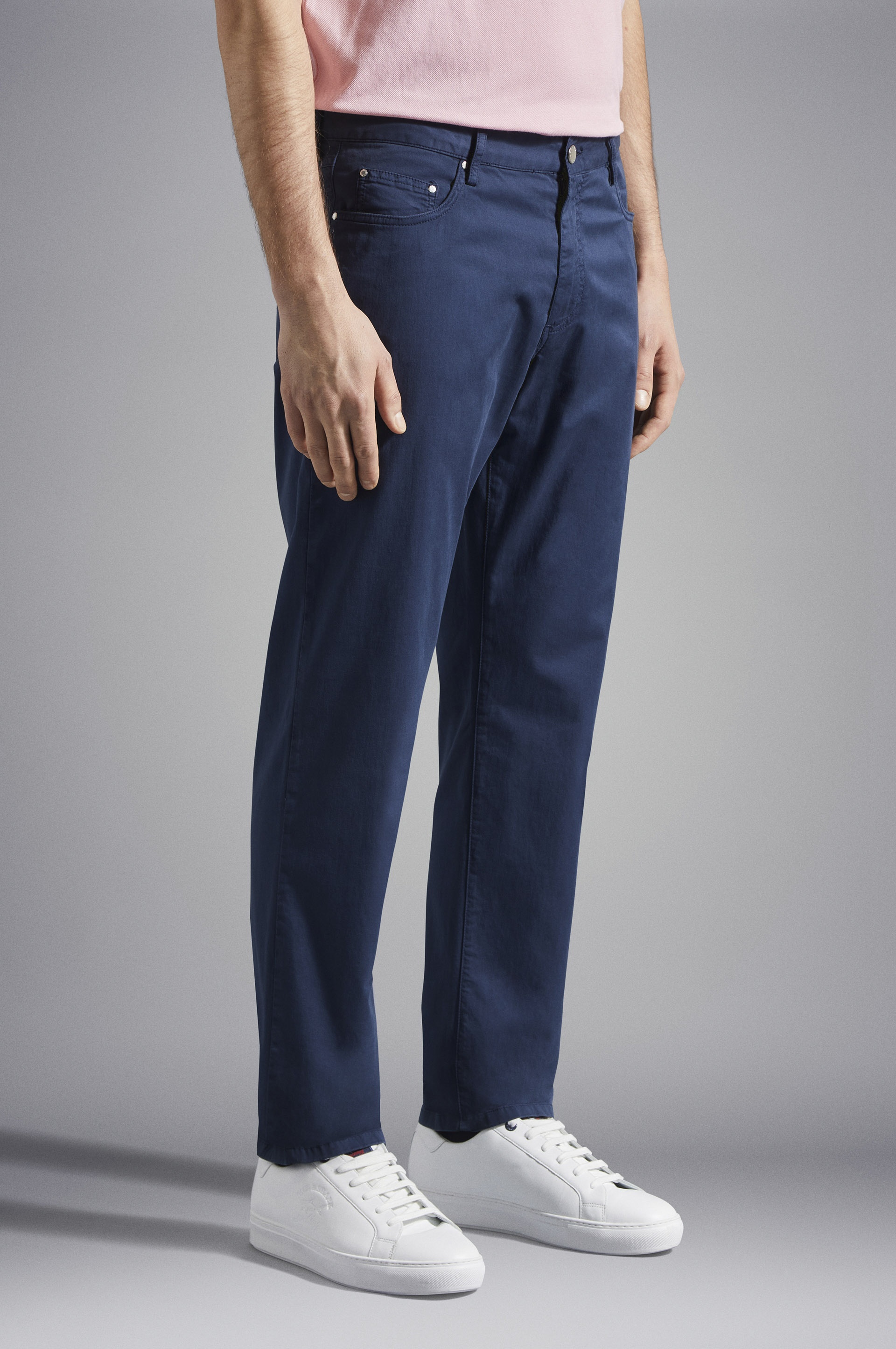 STRETCH  COTTON TROUSERS - 6