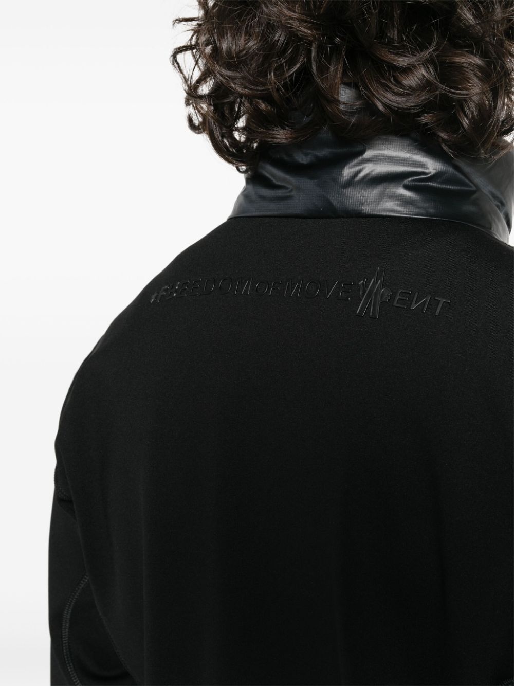 quilted zip-up jacket - 5